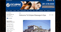 Desktop Screenshot of eclipse-massage.com